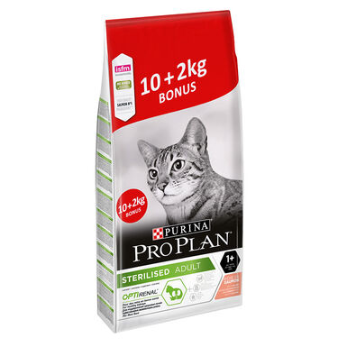 Pro Plan Adult Sterilized Salmão ração para gatos